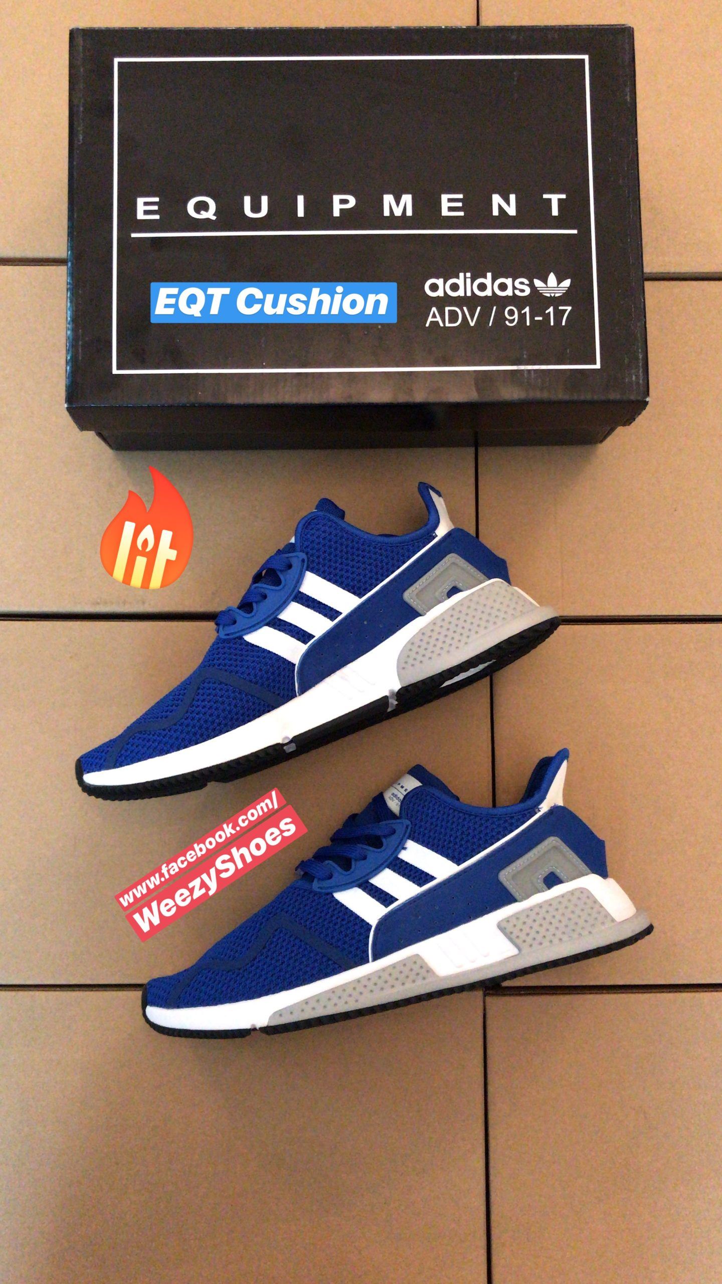Adidas EQT Cushion (Blue)