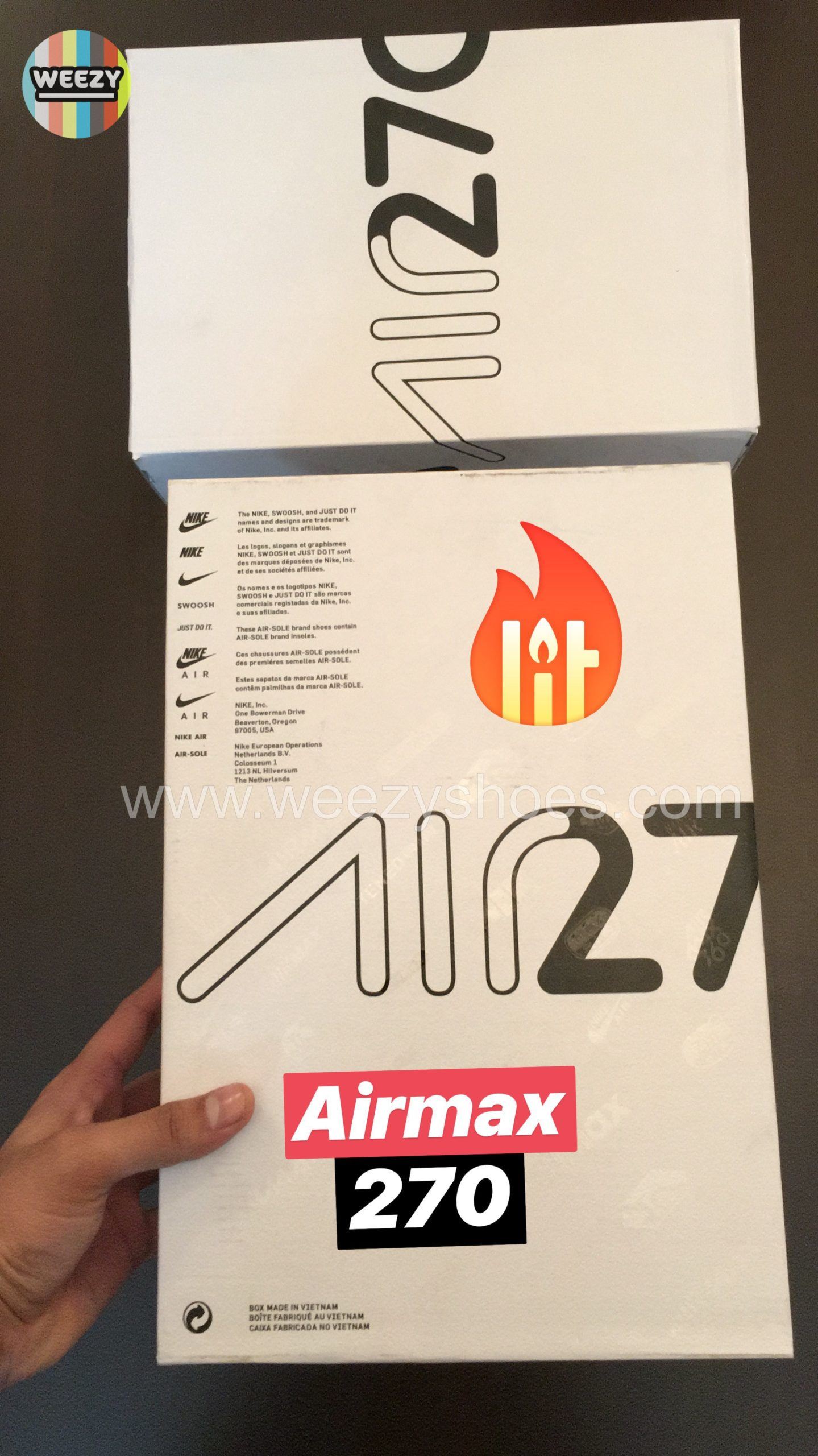 Airmax Air max 270 (B/W)