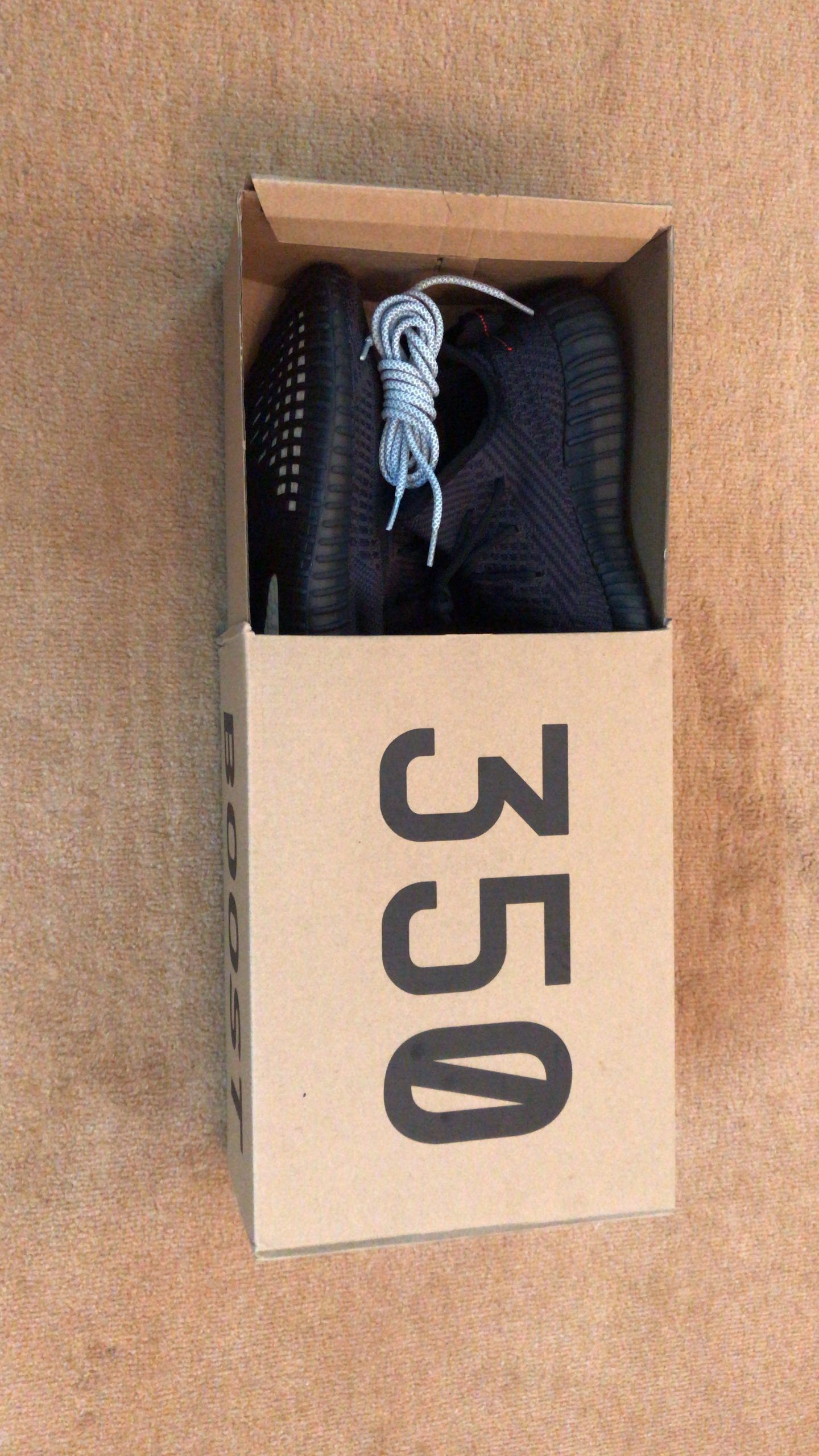 Adidas Yeezy 350 V2 (Static Black)