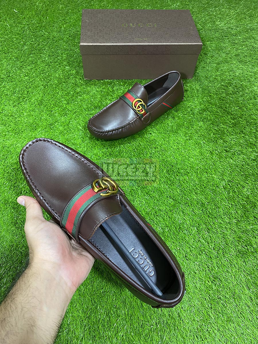 Formal Gucci Loafers (Brown)