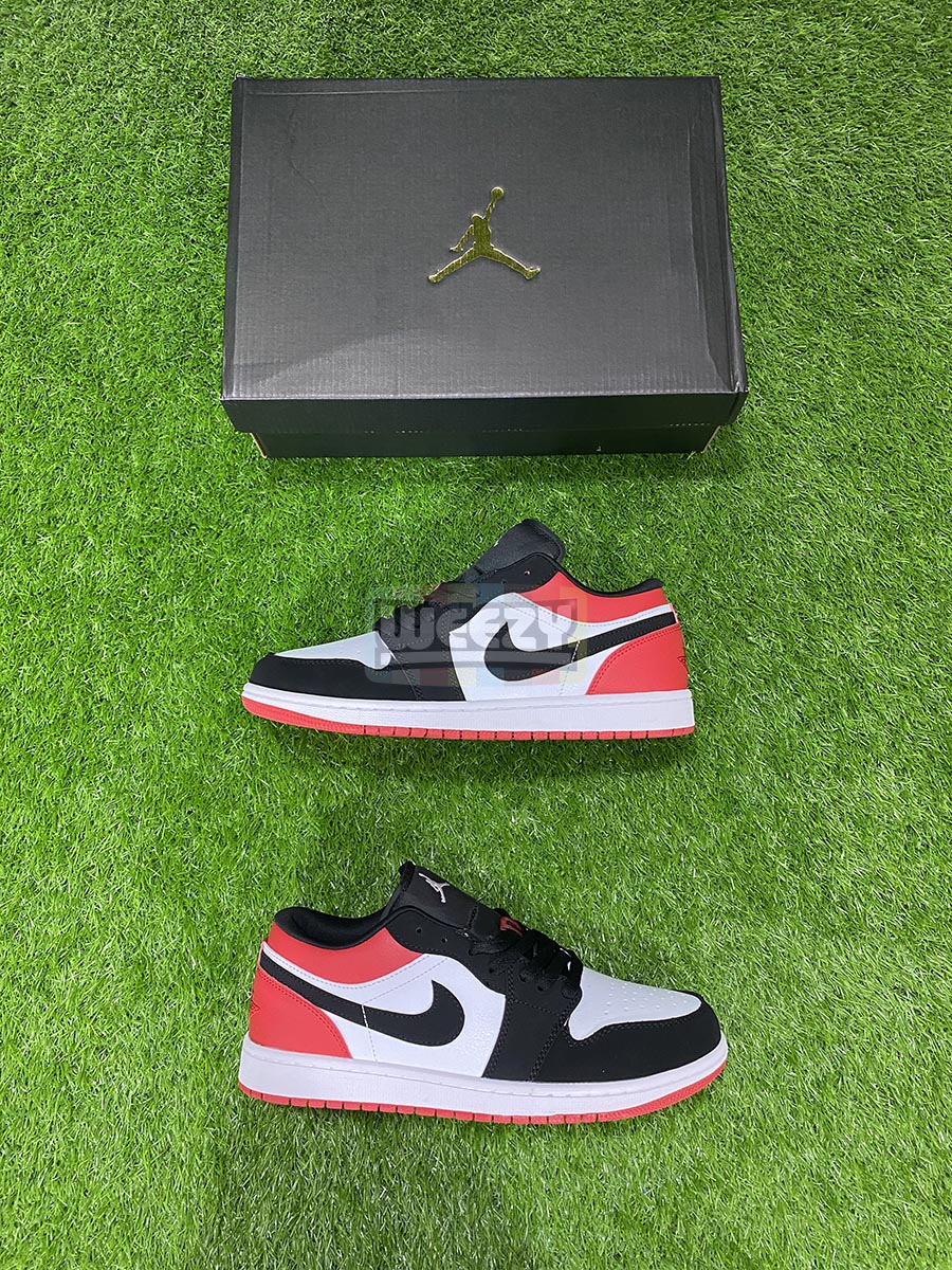 Hype Jordan 1 Low (Blk/Red)