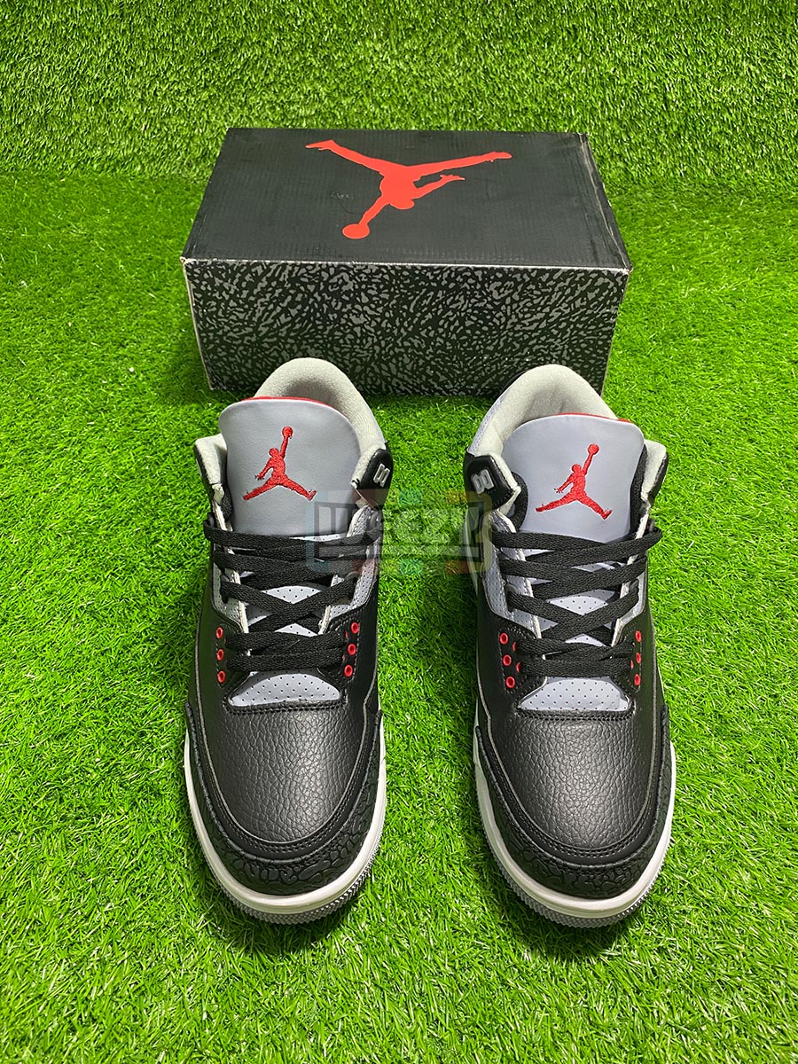 Hype Jordan 3 (Blk Cement)