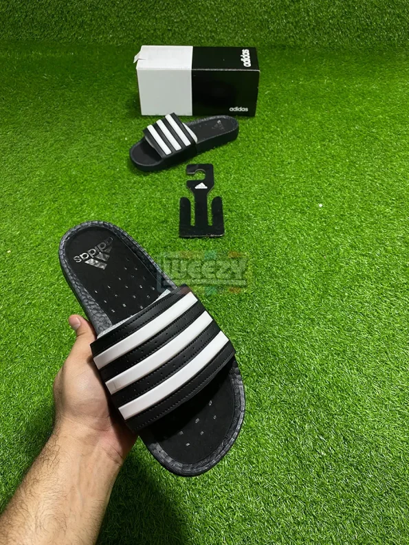 Adidas Boost Cloud Slides (Extra Soft)(Stripes)