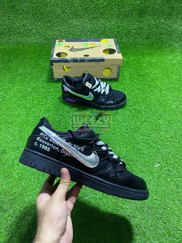 Dunk Low x Off White (The 50)(Blk Silver) final IMG_6042