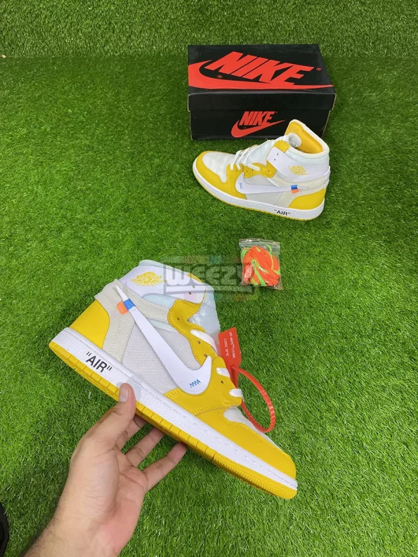 Jordan 1 x Off White (Canary Yellow) October 2021 IMG_7029