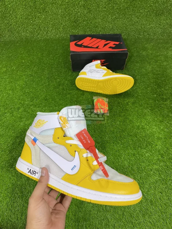 Jordan 1 x Off White (Canary Yellow) October 2021 IMG_7031