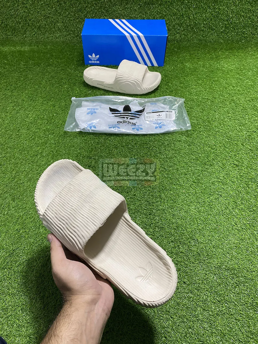 Adidas Adilette Wavy 22 Slides (Aluminium) (Extra Soft)