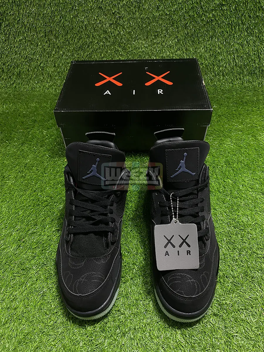 Hype Jordan 4 Kaws xx (Black)