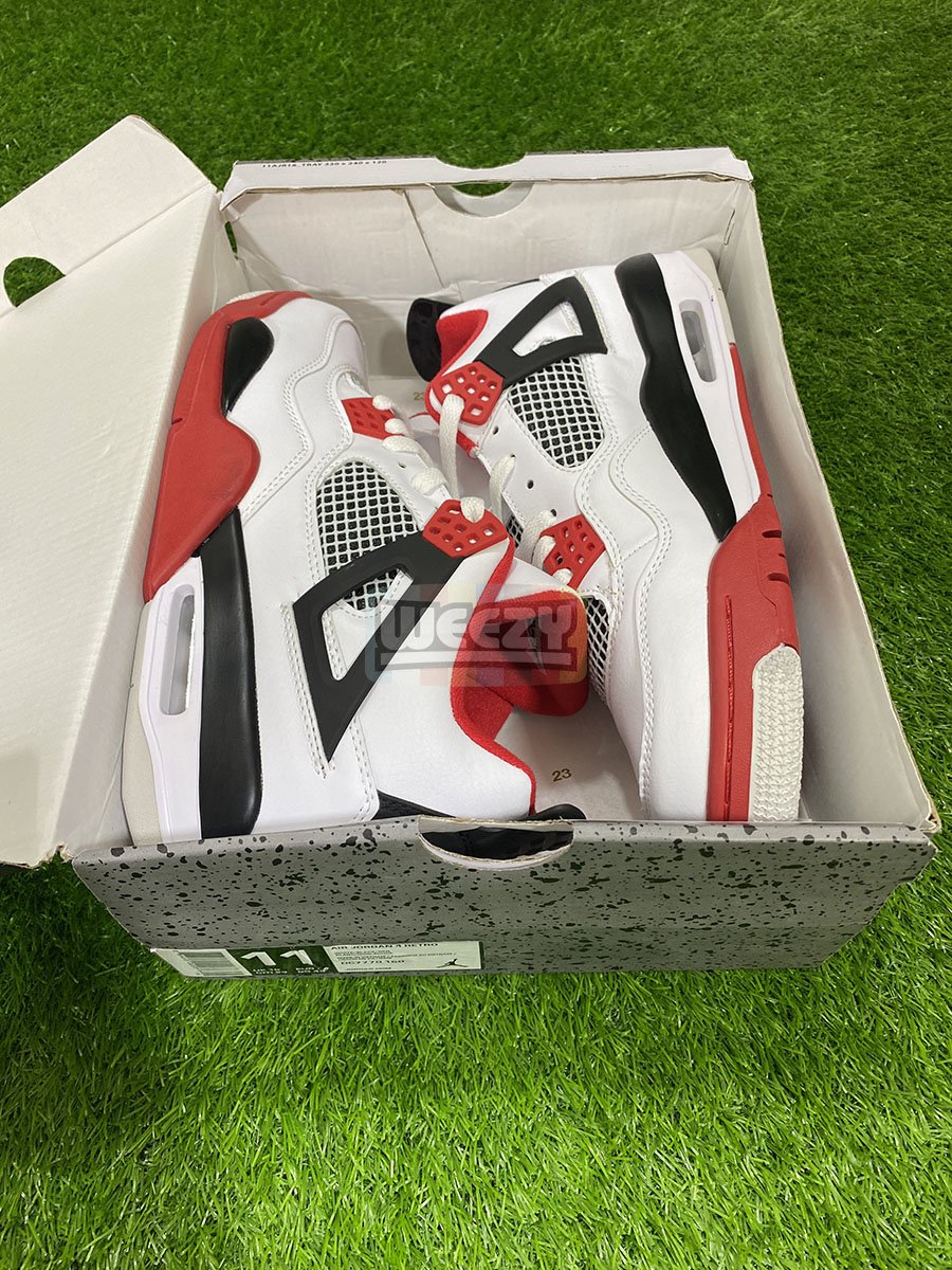 Hype Jordan 4 (Fire Red) (Premium Quality)