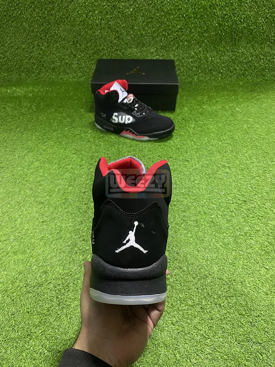 Hype Jordan 5 x Supreme (Blk) (Reflective)