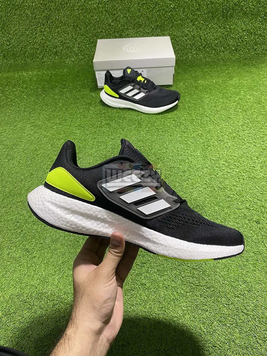 Adidas Pure Boost 22 (Blk/W/G) (Real Boost) (Original Quality 1:1)