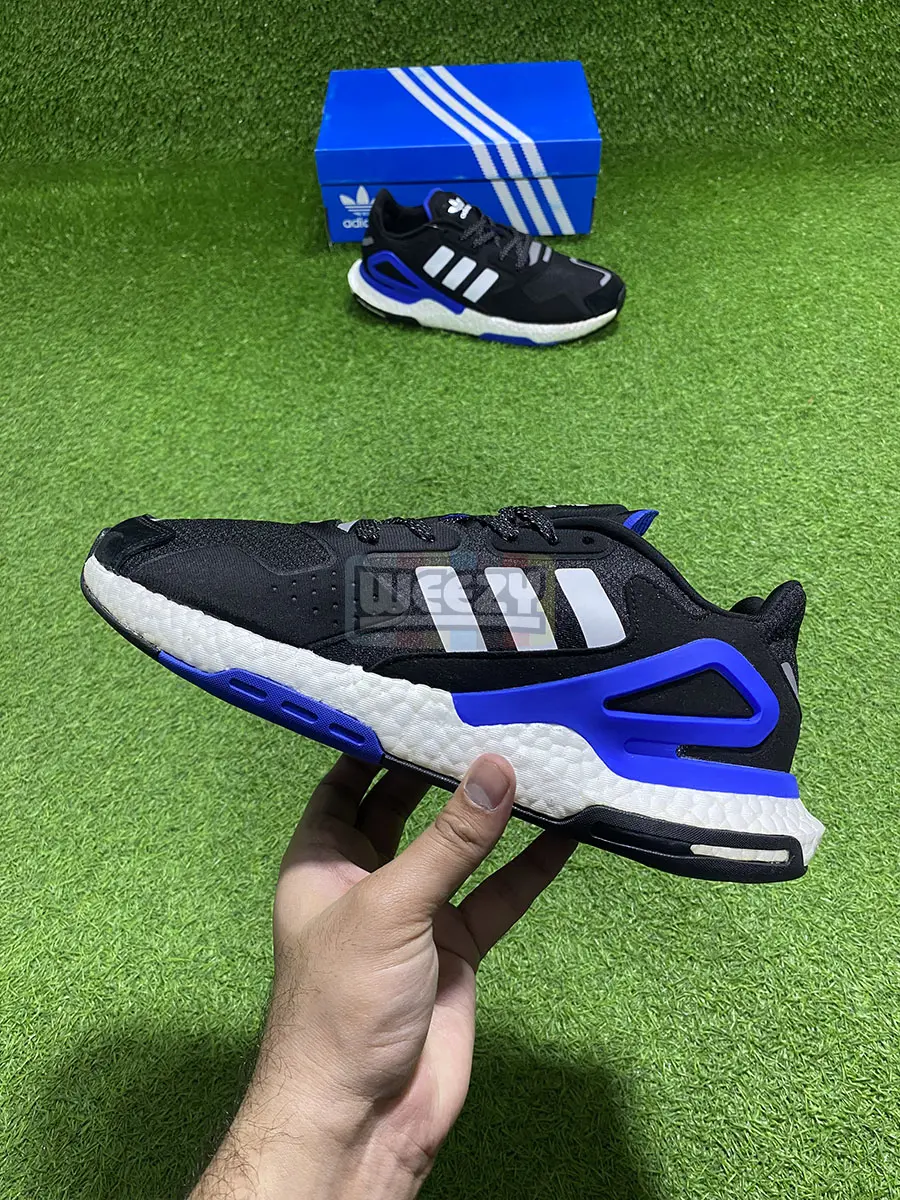 Adidas Day Jogger (Blk/R Blue) (Real Boost) (Original Quality 1:1)