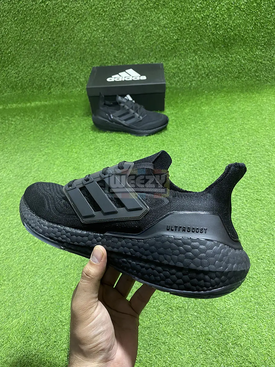 Adidas Ultraboost 21 (Triple Blk) (Premium Quality)