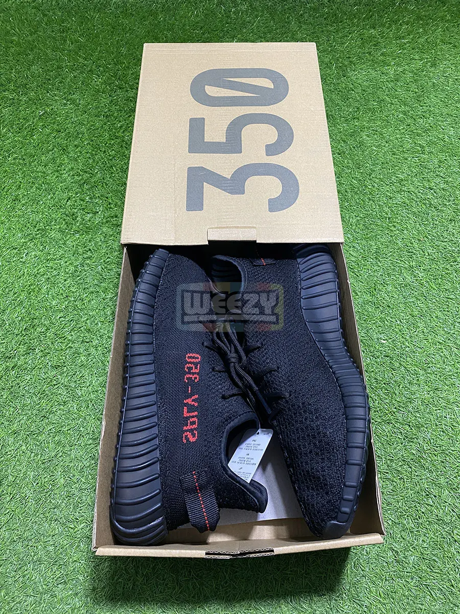 Adidas Yeezy Boost 350 V2 (Bred) (Real Boost) (Original Quality 1:1)