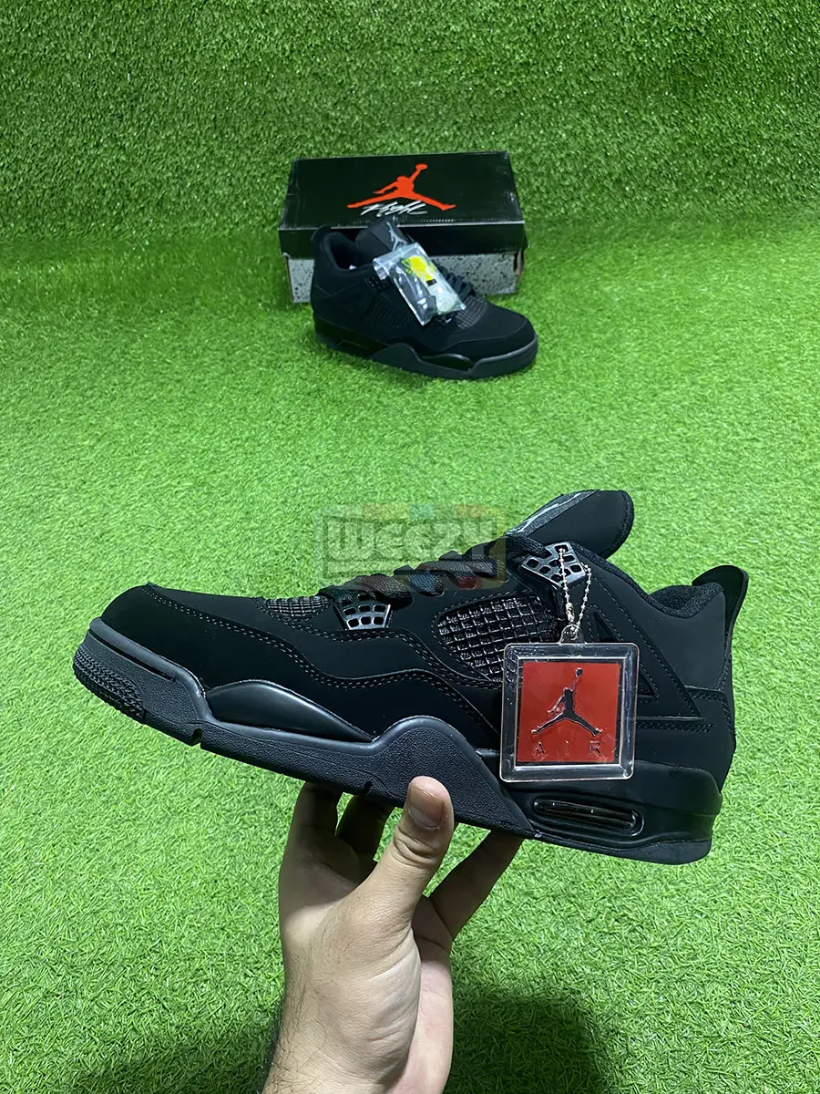 Hype Jordan 4 (Black Cat) (Premium Quality)