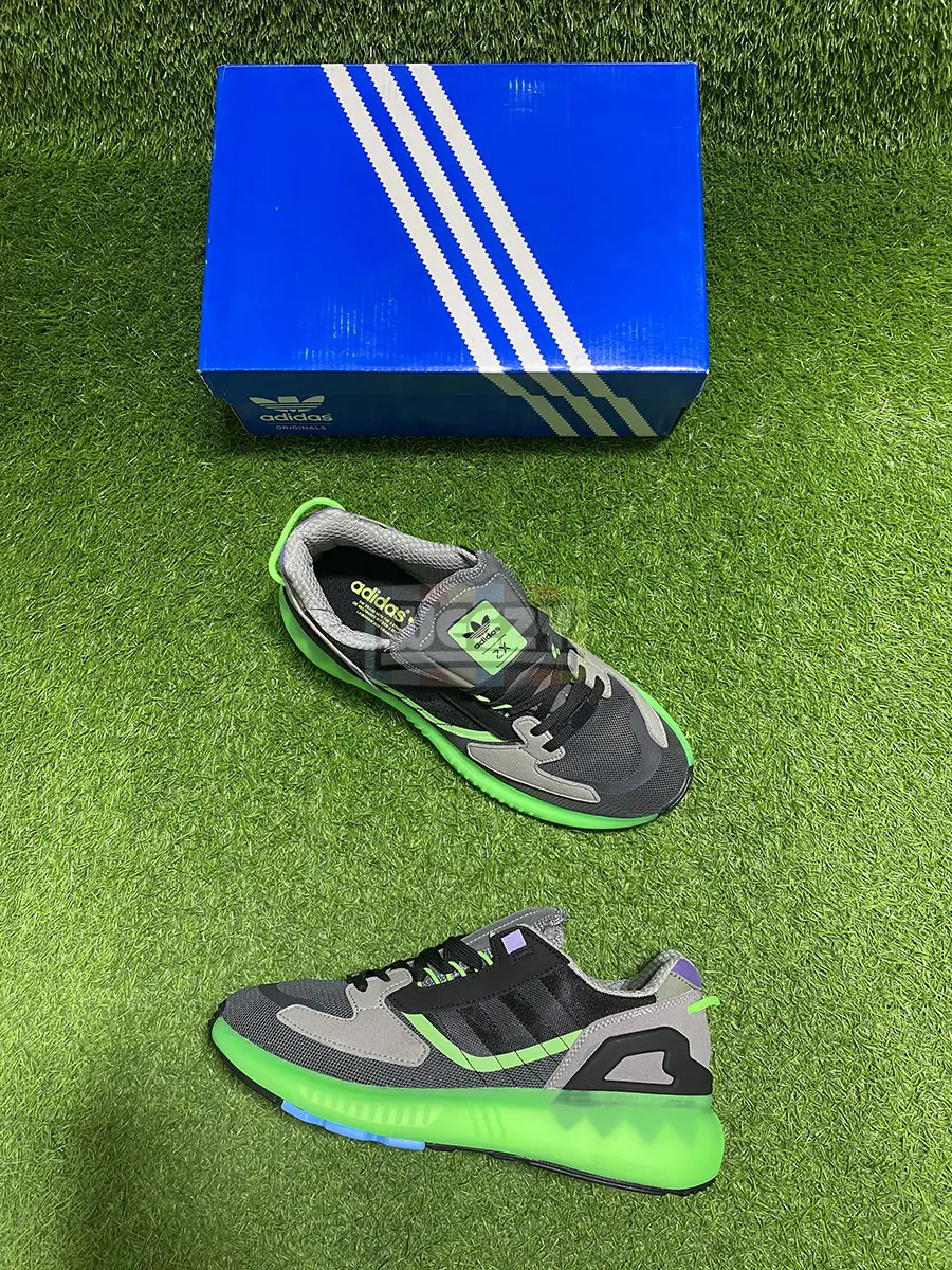 Adidas ZX 5K Boost (Grey/Green) (Original Quality 1:1)