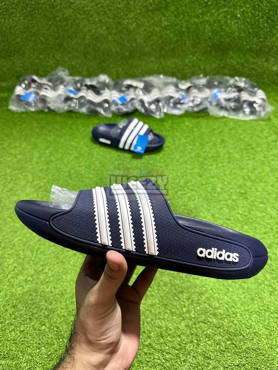 Adidas Adidas Stripes Slides (N Blue) (Super Comfortable)