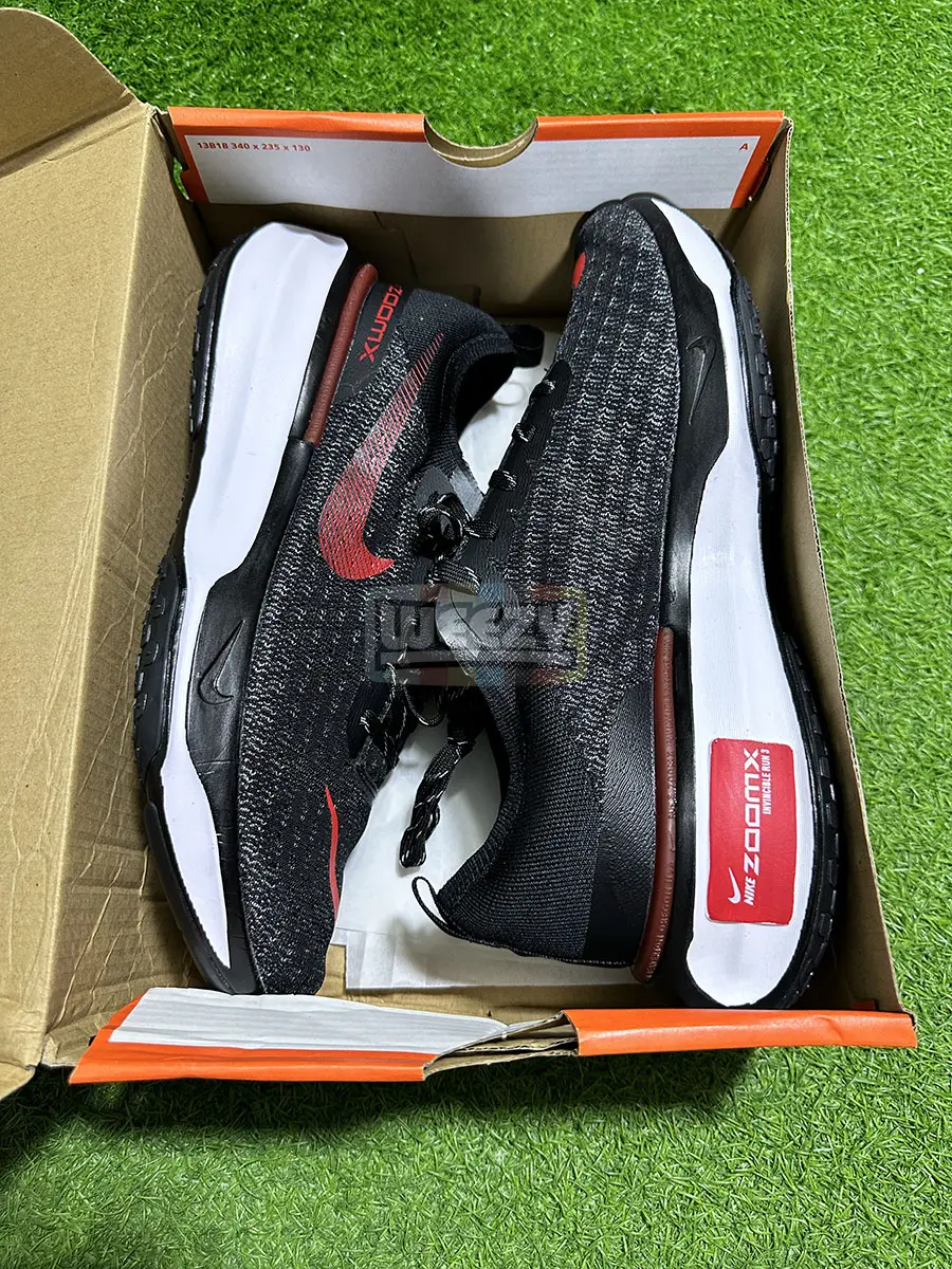Gym ZoomX Invincible 3 (Blk/W/Red) ((Original Quality 1:1)