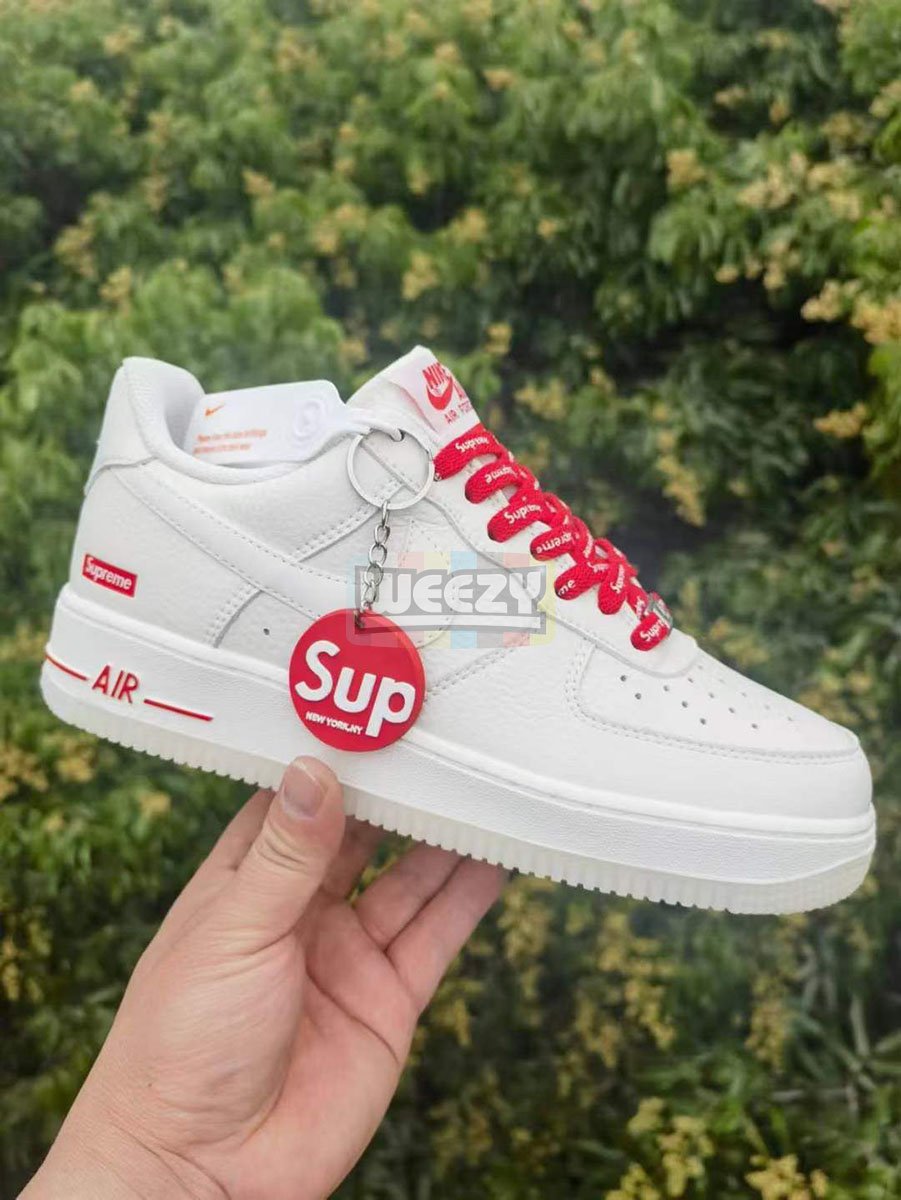 Air Force Air Force x Supreme (W/Red) (Tag) (Original Quality 1:1)